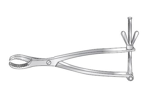 FROSCH BONE HOLDING FORCEP